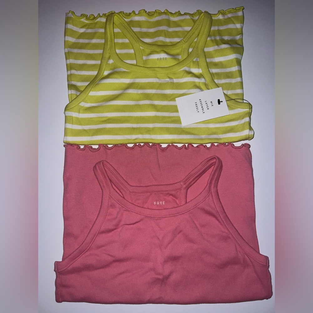 2 girls size L 10/12 tank tops